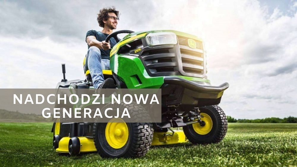 Nowe traktory ogrodowe od John Deere